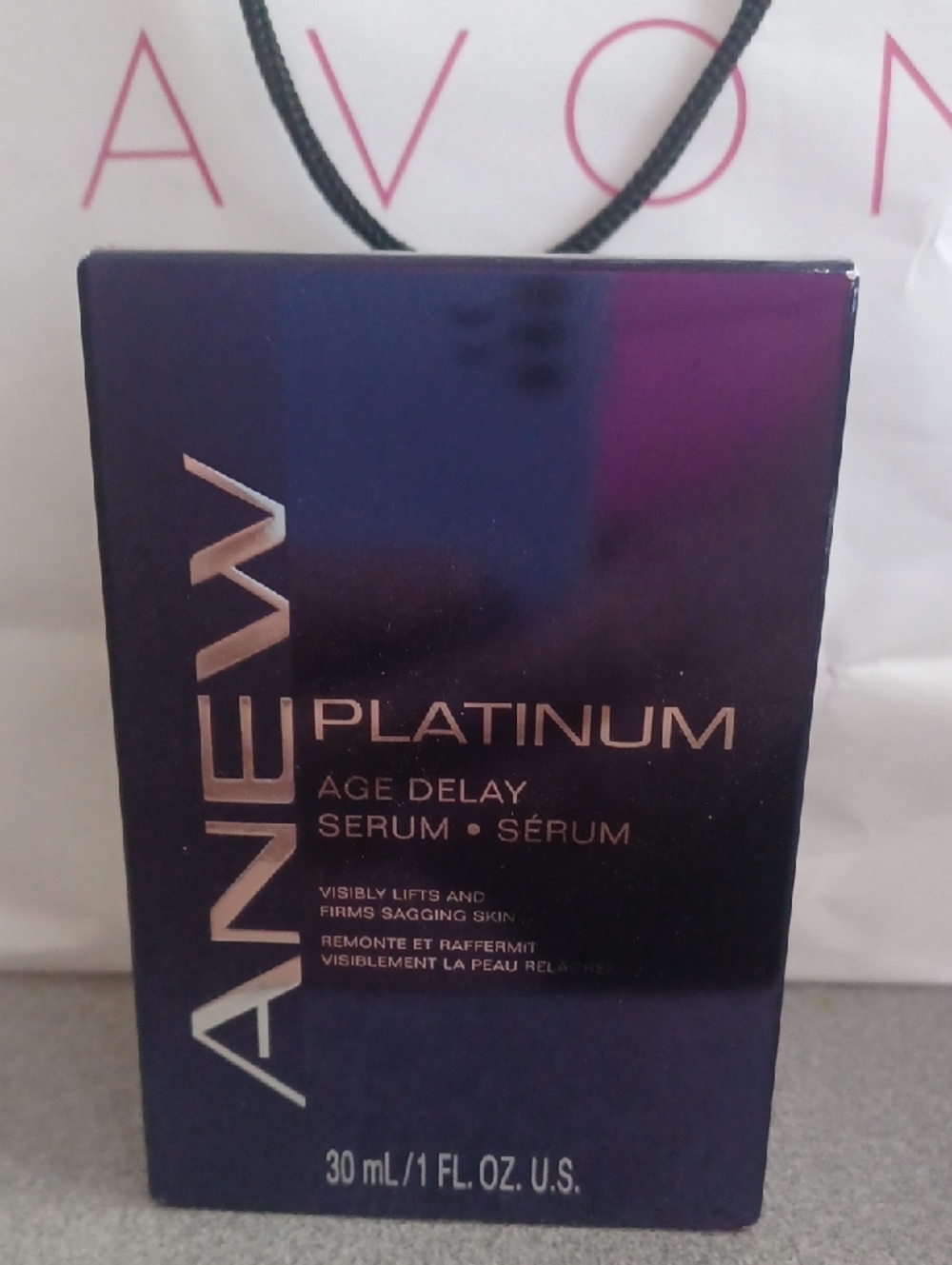 Avon Anew Platinum Age Delay Serum Visibly Lifts And Firms Saging Skin